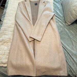 Zara Cream Trench Coat for Women